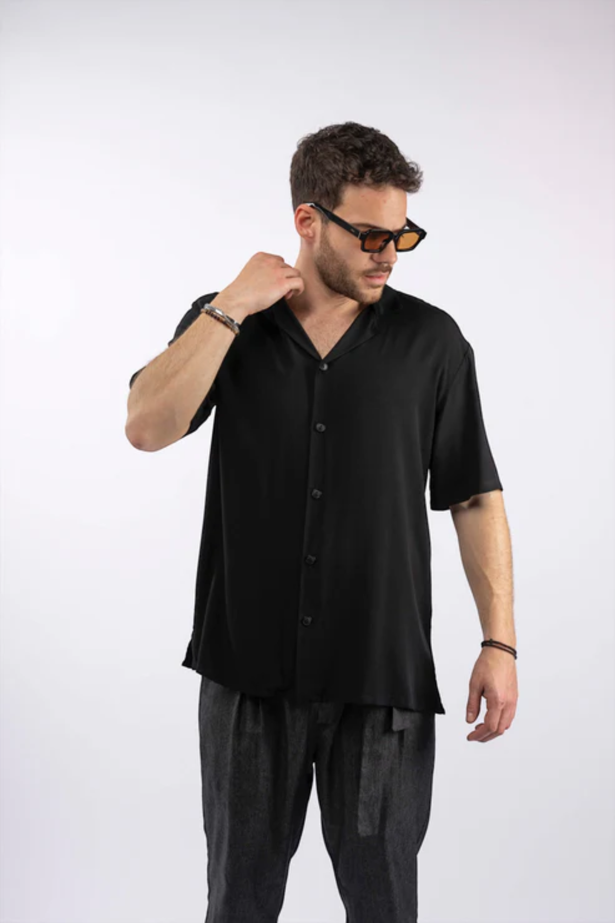 Fashion κοντόμανικο πουκάμισο