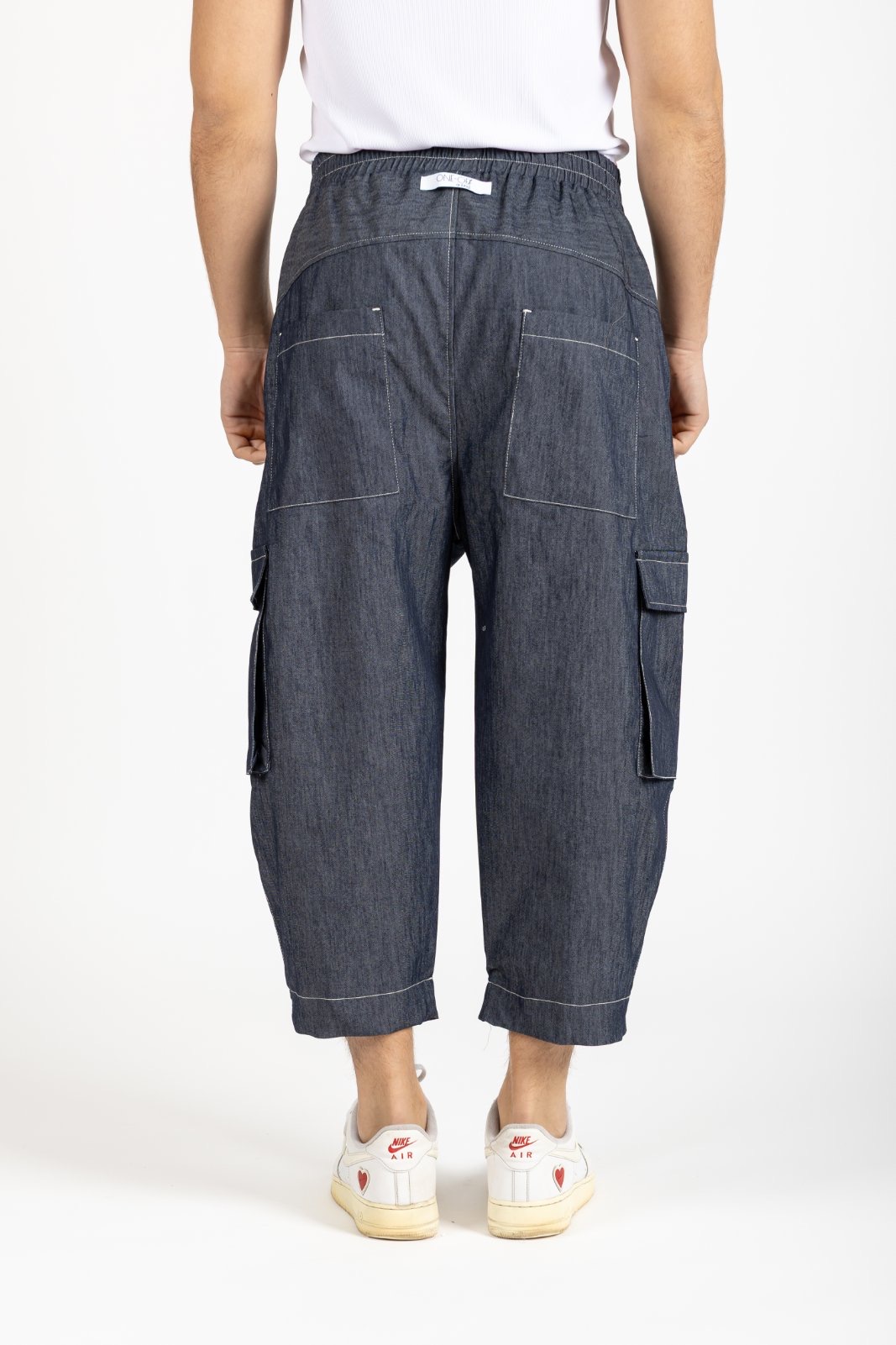 Cargo ballon Denim pants - Image 3